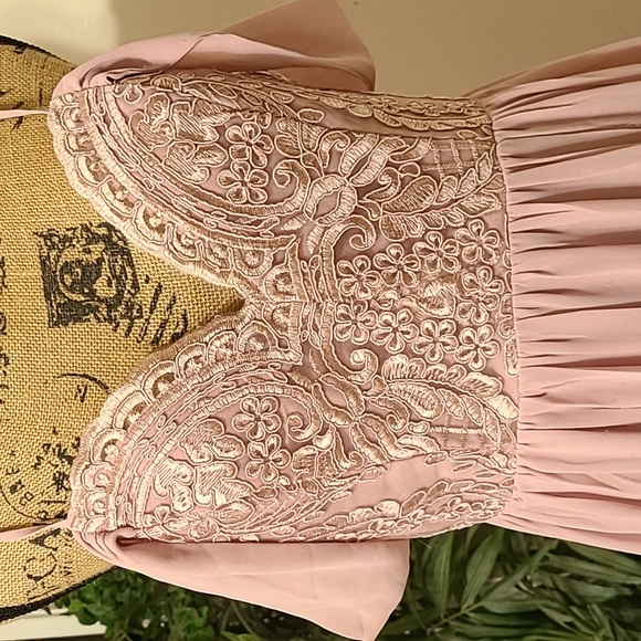 NWT Lulus Large Mauve Maxi Dress - Picture 4 of 12